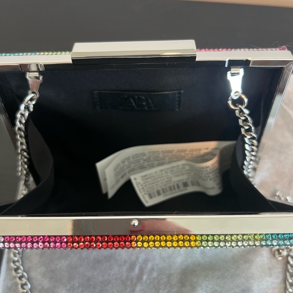 Zara Colorful Rhinestone Clutch - Picture 3 of 3